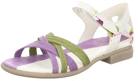 Think! Damen Kamaa Nachhaltige Sandale, Matcha Kombi 9000, 40 EU