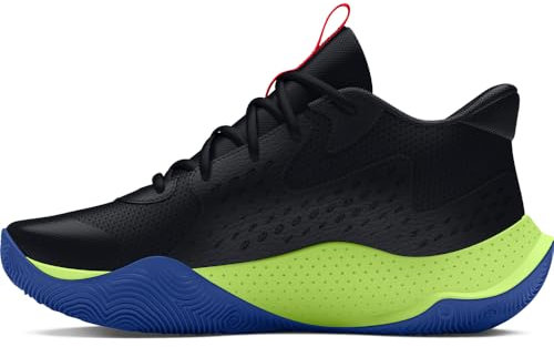 Under Armour Kinder Basketballschuhe Grade School Jet 23 3026635 Black/Morph Green/Beta 39