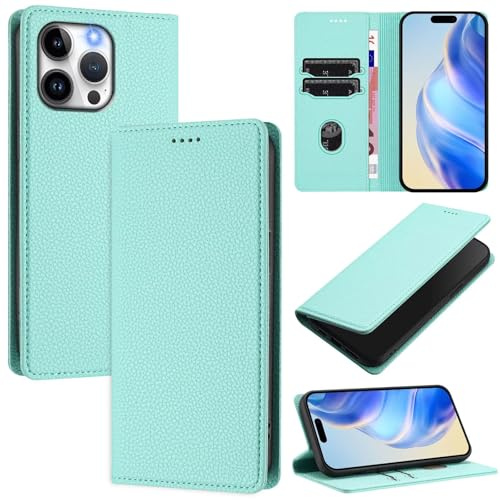 Beajew Coque pour Xiaomi Redmi Note 7/Redmi Note 7 Pro Housse en Cuir, Etui Premium en Cuir PU, Antichoc TPU Housse, Fonction StandPorte Carte Credit Ticket, Fermeture Magnétique Flip Case -Orange