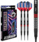 RED DRAGON Vengeance Red 20 Gramm Premium Wolfram Softip Dart Set mit Flights und Schäften