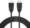 SPEPY 4K HDMI Cable1.8M,18Gbps High-Speed HDMI 2.0 Cable For Television,Compatible with HDMI 2.0/1.4 for HDTV,Blu-ray/PS4/PS5/XBOX Series/Switch,Black