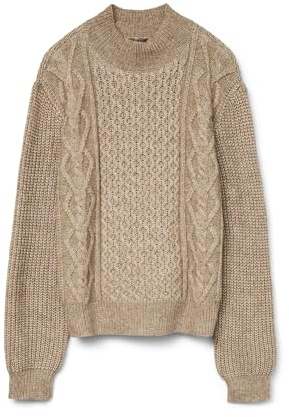 VERO MODA VMUNIVERSE LS Highneck Pullover GA BF