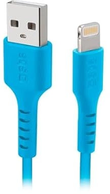 SBS Kabel Lightning auf USB A, 1 m, Blau