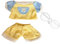 MagiDeal Plüsch-Enten-Kleidung für 15cm Puppenkostüme, stylische Kuscheltier-Kleidung, Foto-Requisiten, weiches Puppen-Outfit, Puppenkleidung, Gelb