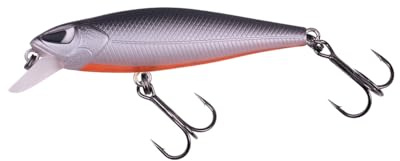 ZECK - Twitchbait für Barsch & Zander - Hitch 7,5 cm | 0,8 m SP - Grey Fire