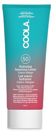 COOLA Classic Body Sunscreen Lotion SPF 50, Guava Mango, 148ml
