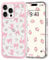 Urarssa Case for iPhone 16 Pro Max, Cute Bowknot Pattern Aesthetic Bow Design Phone Case for Women Girls, Soft TPU Bumper Clear Shockproof Protective Girly Cover for iPhone 16 Pro Max, Rose Bow