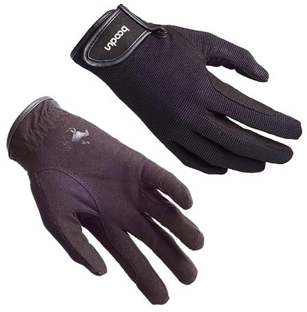 BESPORTBLE Reithandschuhe Zum Reiten Unisex-sporthandschuhe Aus Mikrofasergewebe Atmungsaktiv Und Langlebig Mit Touchscreen-Funktion Für Finger Verstellbar Am Handgelenk