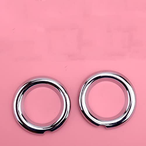 Huhpa 1 Paar Neuwagen Chrom Nebelscheinwerfer Lampenabdeckung Trim Decor Fit for Mitsubishi ASX RVR Outlander Sport 2013 2014 2015