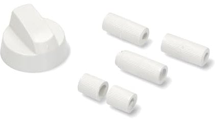 KGA SUPPLIES Universal Black Control Switch Knob Compatible with Beko Models of Oven Cooker & Hob 40mm Plastic