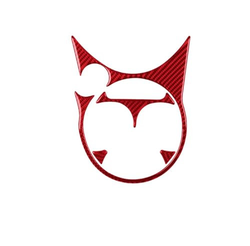 Voiture L'intérieur Pour Fiat 500 2011 2012 2013 2014 2015 Autocollant Tasse D'eau D'engrenage Commande Centrale Voiture Accessoires D'intérieur Fiber Carbone Souple Intérieurs Voiture(B)