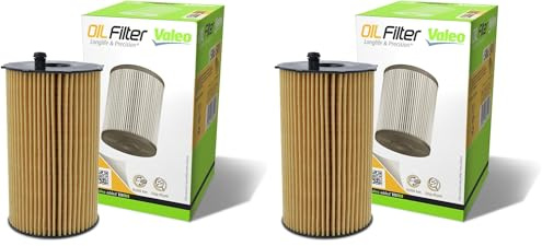 Valeo 586527 Ölfilter Motorfilter Ausgezeichnete Filtrationseigenschaften, Longlife Kapazität, genau und einfach (Packung mit 2)