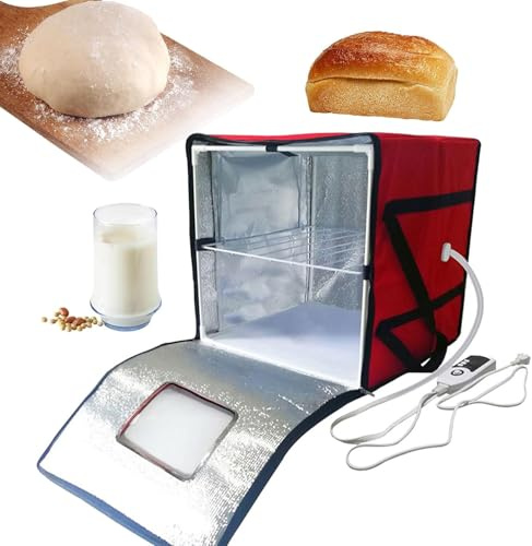 Machine de fermentation au levain - Minuteur à température contrôlée pour la fabrication de pain, de pâte à pizza, de yaourt, de natto et de fromage maison