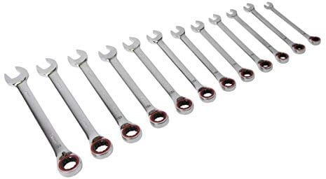 Sealey AK63944 12pc Reversible Combination Ratchet Spanner Set