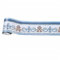 BUANFUA Tapetenbordüre selbstklebend Vintage-Blau PVC Sockelleiste Dekorative Bordüre Selbstklebende Home Bordüre Küche Tapetenbordüre selbstklebend für Badezimmer Wohnzimmer 10X500CM