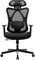 BASETBL Ergonomic Office Chair High Back Mesh Computer Swivel Chair Adjustable Lumbar Support Breathable Silent Heavy Duty Desk Chair 3-Position Lock Business Choice TUV & EN1335 Standard, 150kg Black