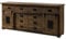 MASSIVMOEBEL24.DE Railway Sideboard Mango Größen 2, Farbe:braun lackiert, Größe:200x45x90 cm (BxTxH)