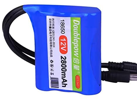 Batteria al litio da 12 V grande capacità danza quadrata audio alimentazione mobile da esterno batteria piccola ricaricabile