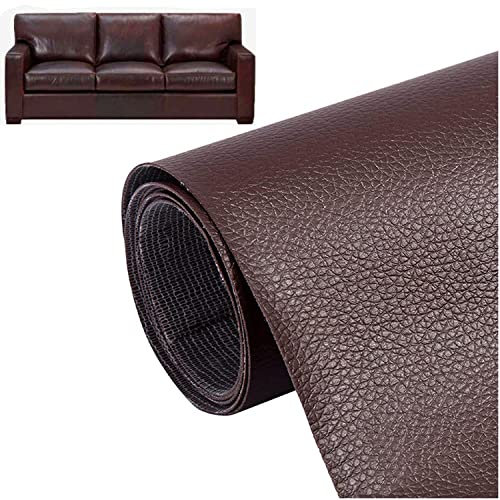 Leder Reparatur Band Patch, Lederreparatur Patch Kits, 40 cm x 137 cm, Selbstklebende Lederflicken Set, Leder Reparatur Selbstklebend, für DIY Herstellung, Handtaschen, Fotorahmen, Dekorationen