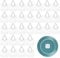 30 Pcs Invisible Plate Hangers for The Wall, Self-Adhesive Plate Wall Hanger Hanging Hooks Decorative Plate Holders for Display Small Versatile Plate Holder for Pictures, Home, Office, Kitchen
