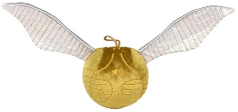 Snitch Plüschfigur mit Sound, 22 cm – Harry Potter