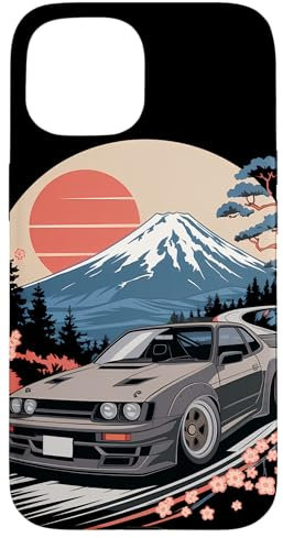iPhone 15 JDM car Japanese Retro Car Racing Drifting Legend Tuning Case