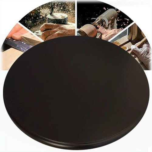 Bandeja giratoria de madera para cocina, comedor, suave, silenciosa, grande, giratoria, para el hogar, oficina, bar