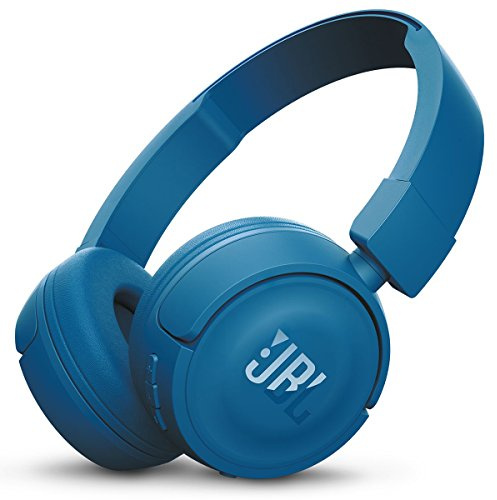 JBL Tune 450 BT Auriculares de diadema inalámbricos con Bluetooth 4.0, Sonido Pure Bass, 11h de música continua, azul