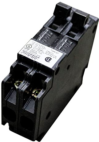 SIEMENS Q1515 15 Amp Duplex Circuit Breaker, Black
