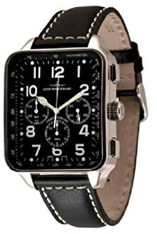 Zeno-Watch Herrenuhr - SQ Pilot Chronograph 2020-159TH3-a1