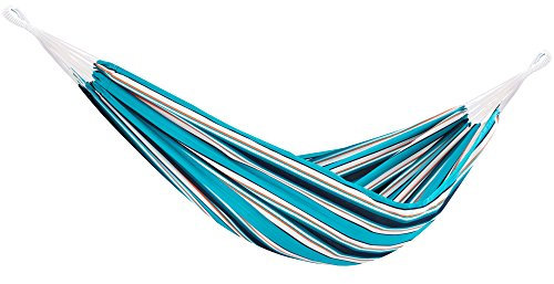 Vivere BZSUN06 Brasilianische Sunbrella®-Doppelhängematte, Token Surfside, mehrfarbig