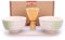 Goodwei Japonaise Ensemble de deux à Thé Matcha (Shiro), Céramique, 2x 180 ml