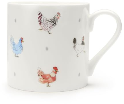 Sophie Allport Cluck Cluck Cluck Mug, Large (425ml)