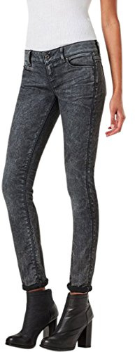 G-Star Damen Jeans 3301 Skinny Slit Jeans