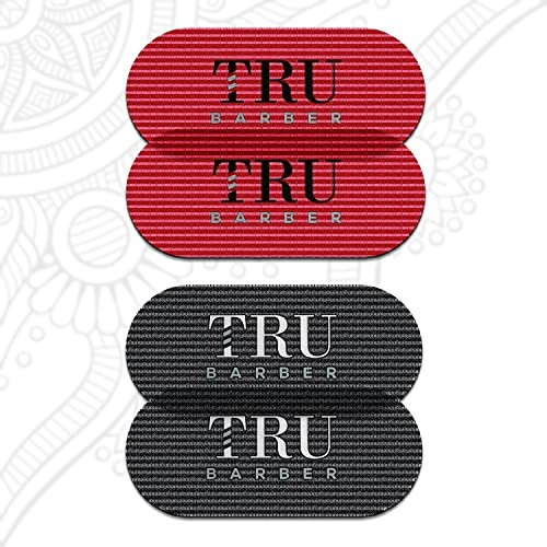 TRU BARBER Hair Grippers, Haarspange für Friseure und Friseurinnen, Haarteiler, Friseurumhang, für Damen und Herren hair grip clip Haarspangen 4 Einheiten