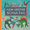 Mein erster Schultag: Erinnerungsalbum an meine Einschulung, Gästebuch für die Einschulungsfeier zum Schulanfang für Mädchen und Jungen, Geschenk für die Schultüte - Dinosaurier