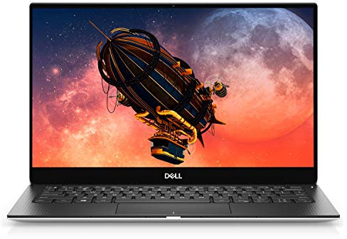 Dell XPS 13 7390 Silver Intel Core i5-10210U Computer portatile schermo FHD da 8 GB SSD 256 GB Intel UHD Graphics serie 600 tastiera retroilluminata francese