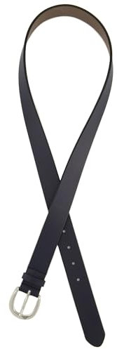 Ulla Popken Damen Basic, schmal Gürtel, Marine, 145