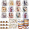 Toyssa Pferde Party Mitgebsel Kindergeburtstag Gastgeschenke mit Turnbeutel Pferde Silikon Armbänder Pferd Schlüsselanhänger, Give Aways Mitbringsel Kindergeburtstag für Kinder Jungen Mädchen