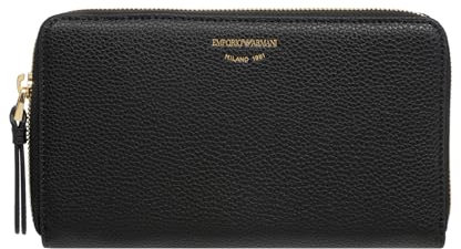 Emporio Armani Damen Myea Geldbörse schwarz, Schwarz, Einheitsgröße