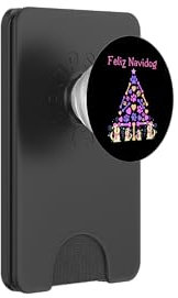 Feliz Navidog Doggy Howlidays Hundebaum für Hundeliebhaber PopSockets PopWallet für MagSafe