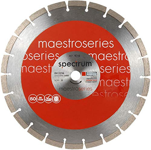 Spectrum Maestro 10mm General Purpose Diamond Blade - 300/20mm