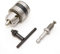 Bohrfutter mit HEX-Adapter Zahnkranzbohrfutter 10 mm Gewinde 3/8 Zoll
