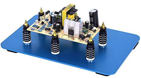 Helping Hands Soldering Toolour Third Hand Soldering Tool with 4 Magnetic Base, 6 PCB Holder, Heavy Duty Base Plate Soldering Rework Station for Crafts, Repair, Hobby…