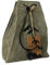 Bolsa de yesca | Bolsa hecha a mano para Bushcraft, camping, senderismo y búsqueda de comida | Lona de algodón encerado impermeable | Bolsa de algodón con cordón | Hecho a mano en Reino Unido.