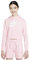 Nike DC7210 G NSW Club FT Crop Hoodie HBR Felpa con Cappuccio Bambina Pink Foam /White S