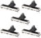 sourcing map 5 Stück Fader Variable Widerstände Mixer 45mm Gerade Rutsche Potentiometer B10K Ohm Schwarz Weiß Knöpfe