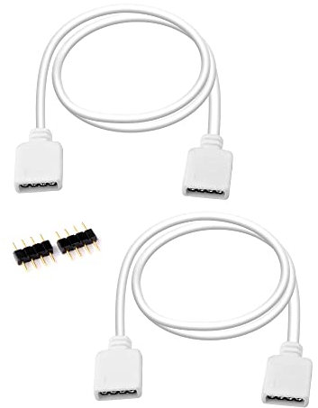 S SIENOC Euroharry - Prolunga per striscia LED a 4 poli, per 3528 5050 2835