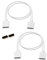 S SIENOC Euroharry 2 Stück LED Strip Verlängerung 4 Polig, RGB Verlängerungskabel für 3528 5050 2835