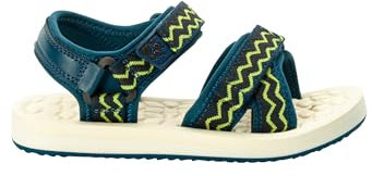 Jack Wolfskin Unisex Kinder Zulu Vc K Sandale, Dark Sea, 33 EU